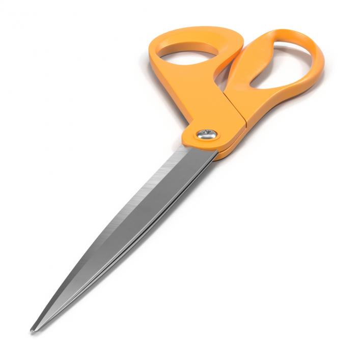 3D model Scissors Orange