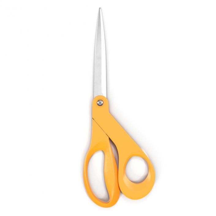 3D model Scissors Orange