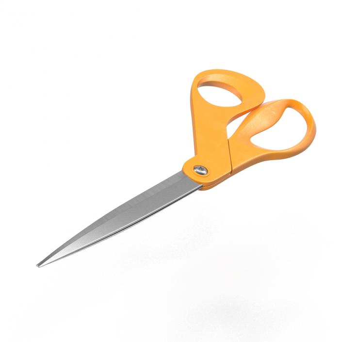 3D model Scissors Orange