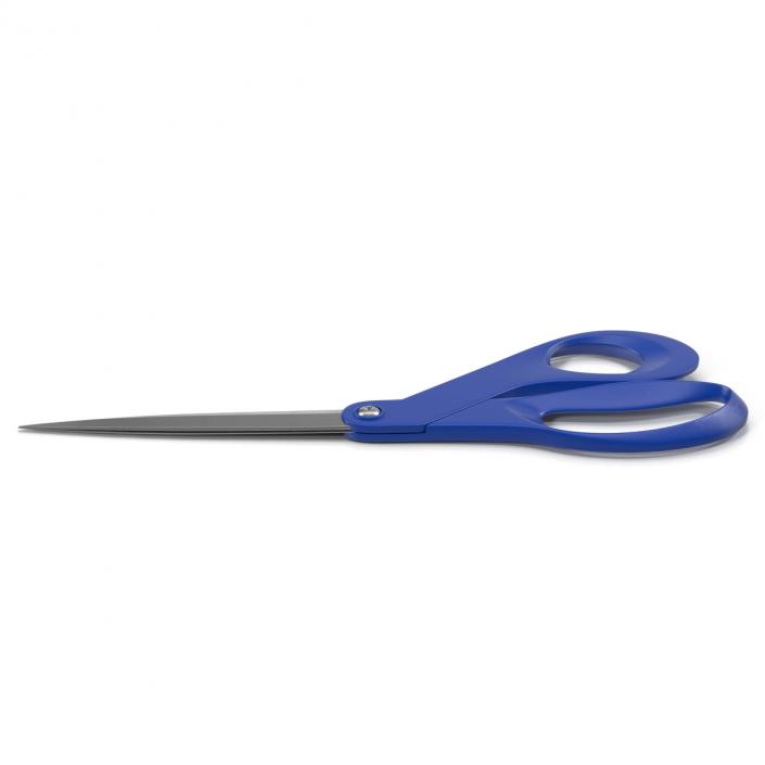 3D Scissors Blue model