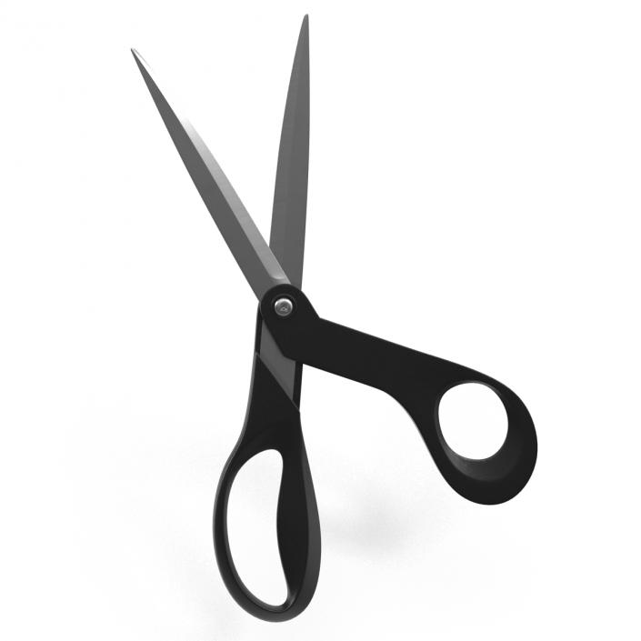 Scissors Black 3D model