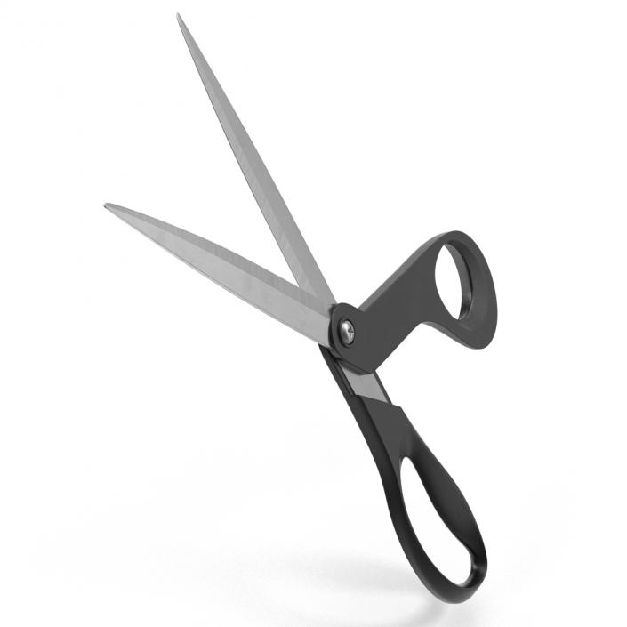 Scissors Black 3D model