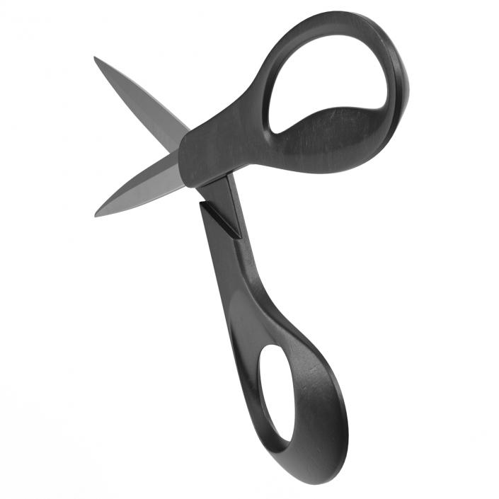 Scissors Black 3D model