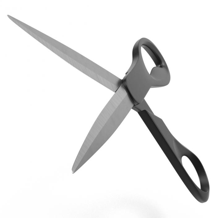 Scissors Black 3D model