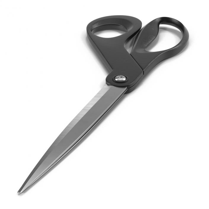 Scissors Black 3D model