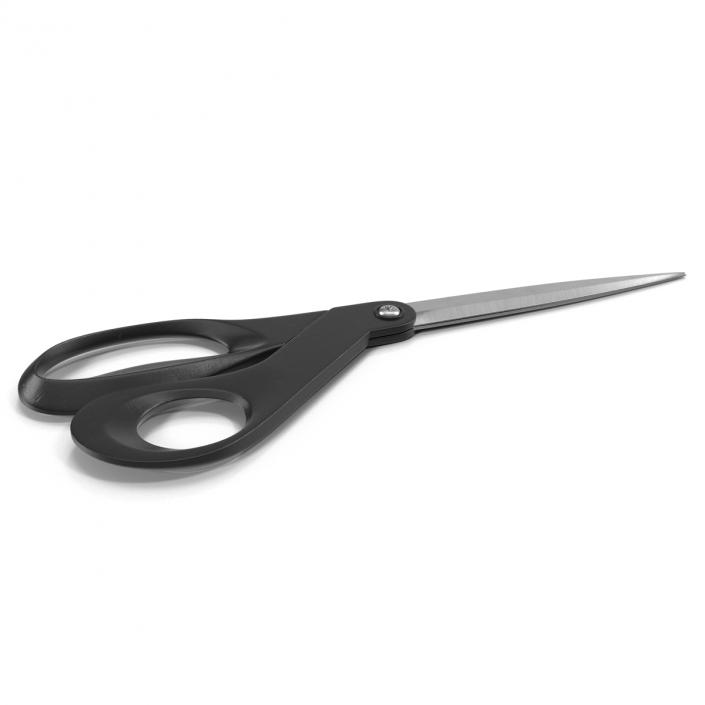 Scissors Black 3D model