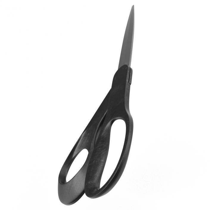 Scissors Black 3D model