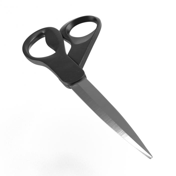 Scissors Black 3D model