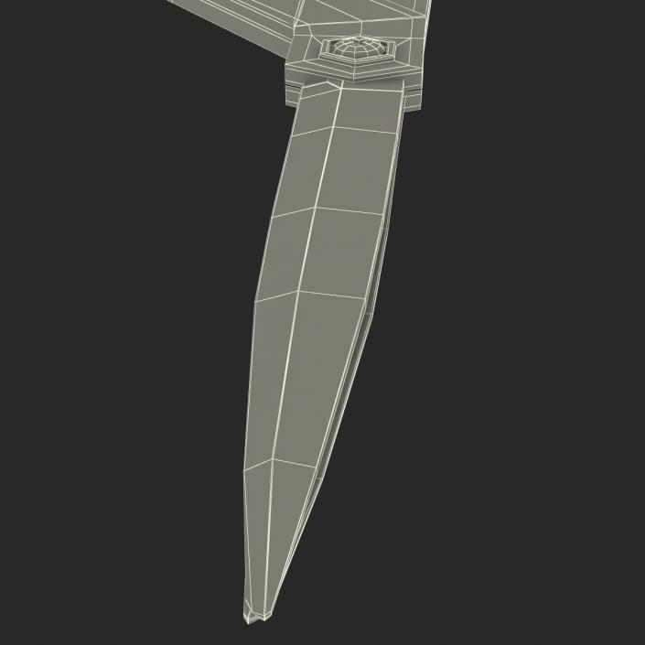 Scissors Black 3D model