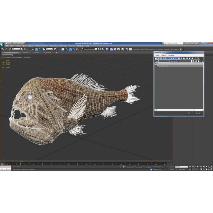 3D Fangtooth Fish 2