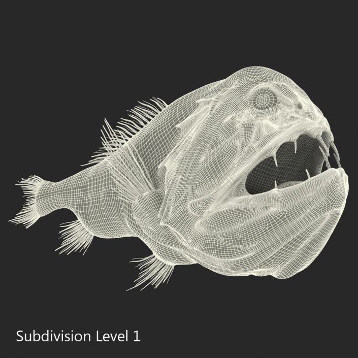 3D Fangtooth Fish 2