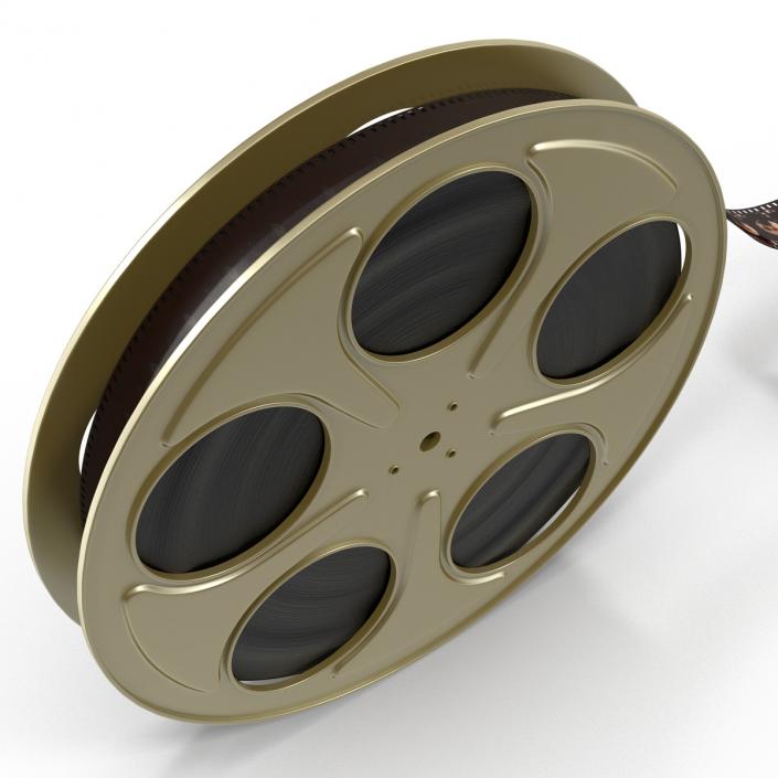 Video Film Reel 6 3D