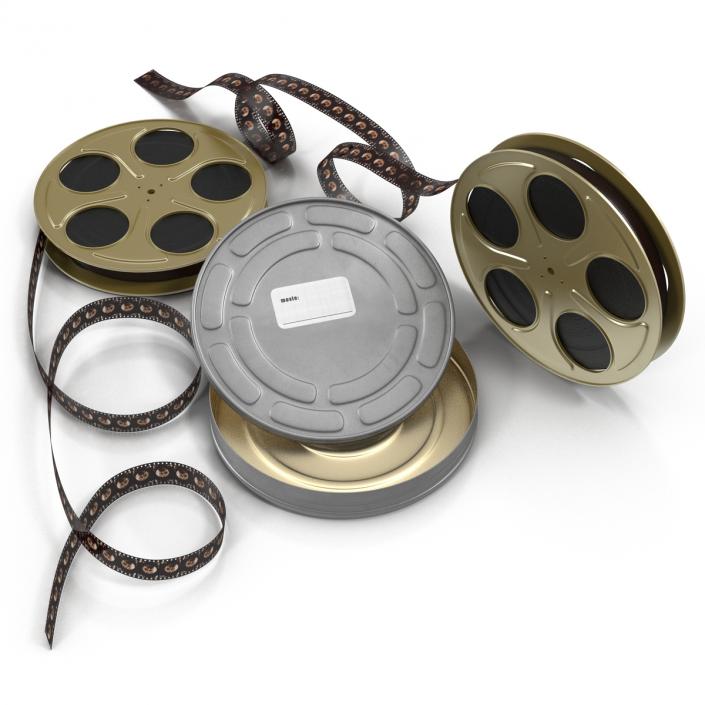 3D Video Film Reel Set 4