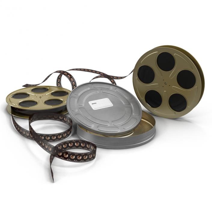 3D Video Film Reel Set 4