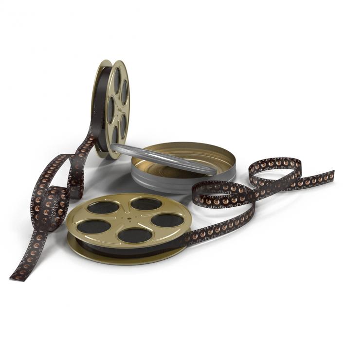 3D Video Film Reel Set 4