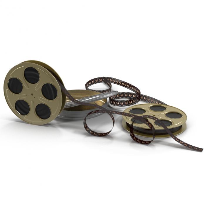 3D Video Film Reel Set 4