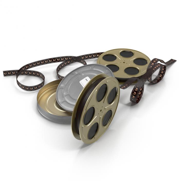 3D Video Film Reel Set 4