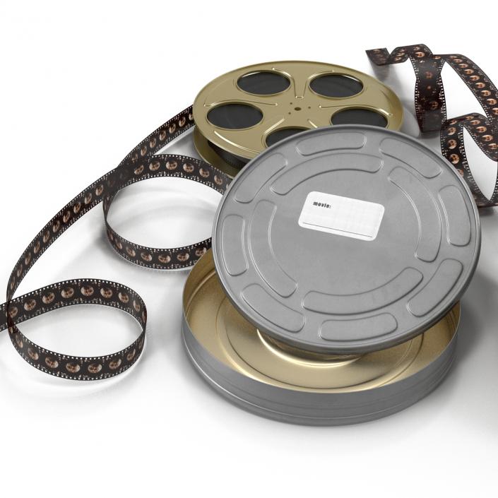 3D Video Film Reel Set 4