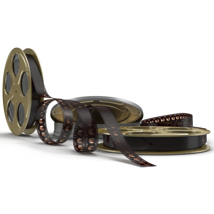 3D Video Film Reel Set 4