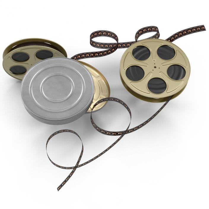 3D Video Film Reel Set 4