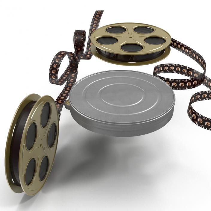 3D Video Film Reel Set 4