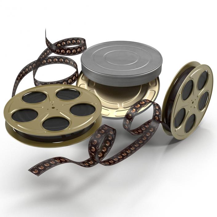 3D Video Film Reel Set 4