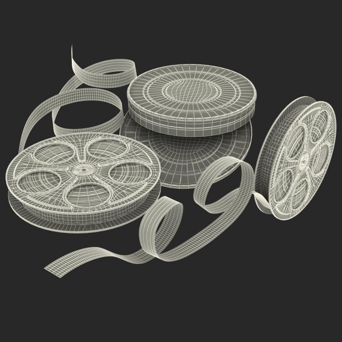 3D Video Film Reel Set 4