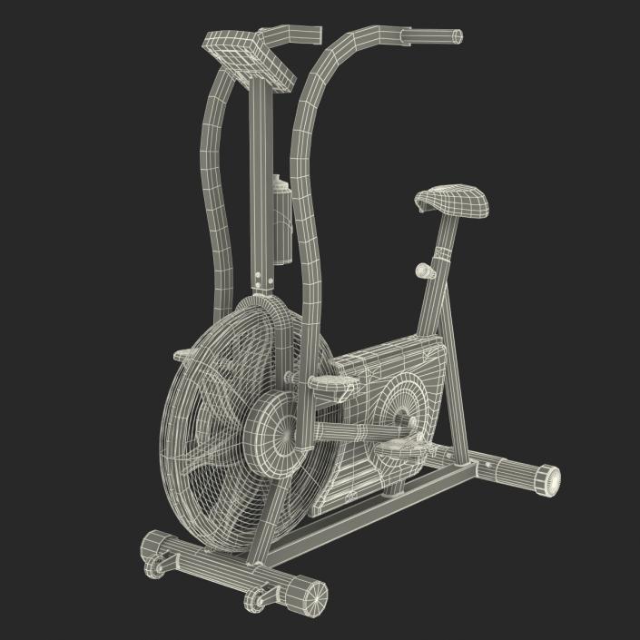 Exercise Bike Stamina Airgometer 3D