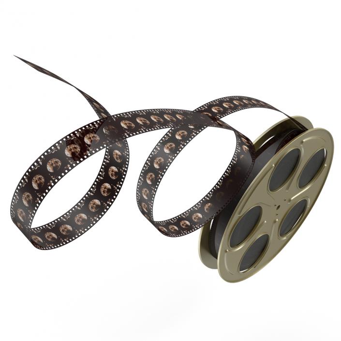 Video Film Reels 3D Models Set 5 3D