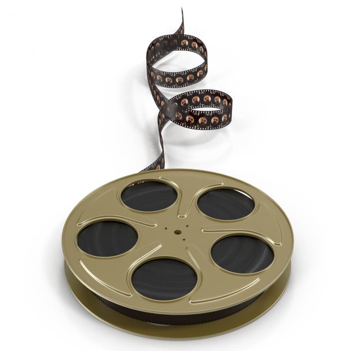 Video Film Reels 3D Models Set 5 3D