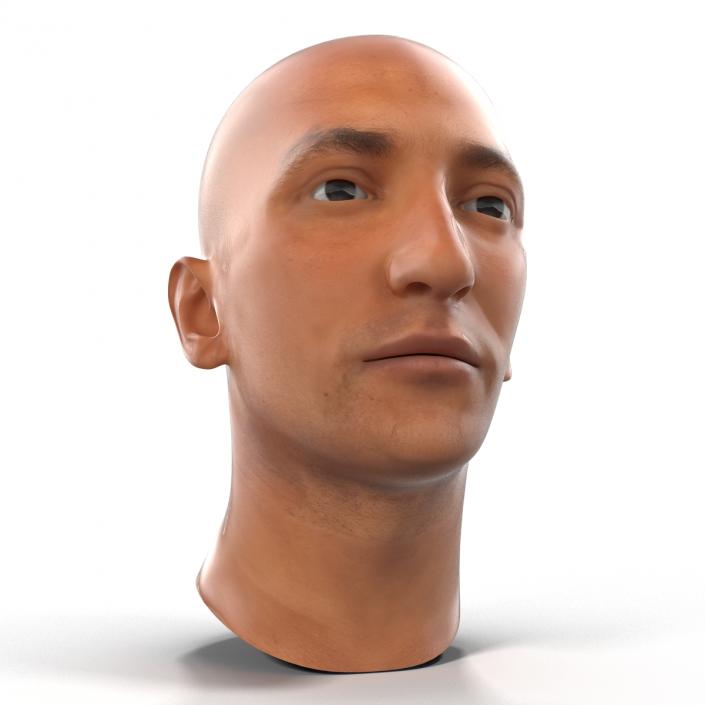 3D Mediterranean Male Head model