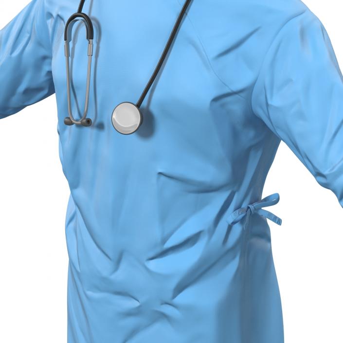 3D model Surgeon Dress 9