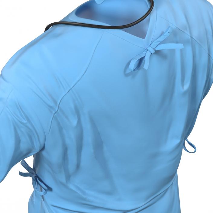 3D model Surgeon Dress 9