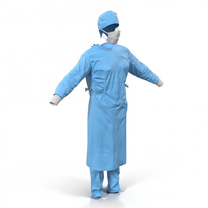 3D Surgeon Dress 10