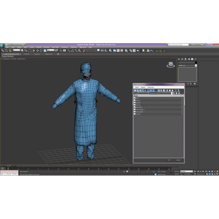 3D Surgeon Dress 10