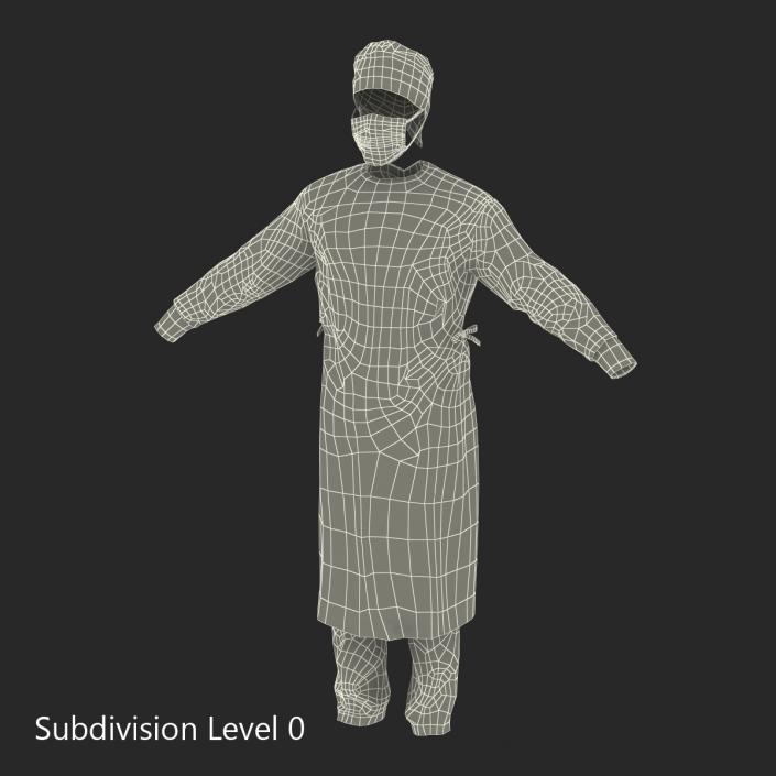 3D Surgeon Dress 10