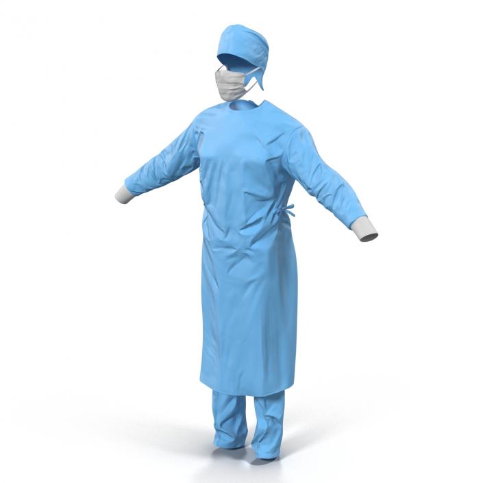 3D Surgeon Dress 10