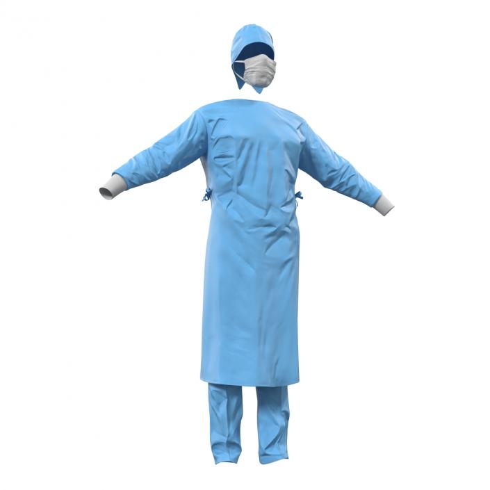 3D Surgeon Dress 10