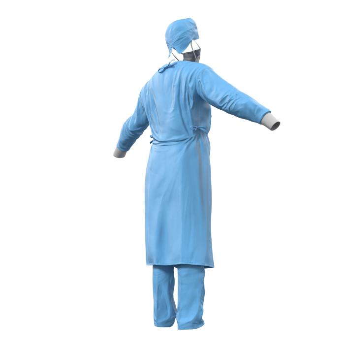 3D Surgeon Dress 10