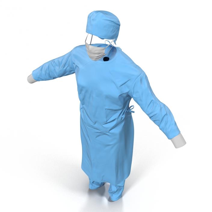 3D Surgeon Dress 10