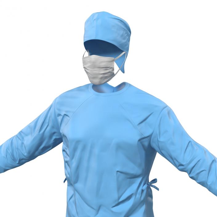 3D Surgeon Dress 10