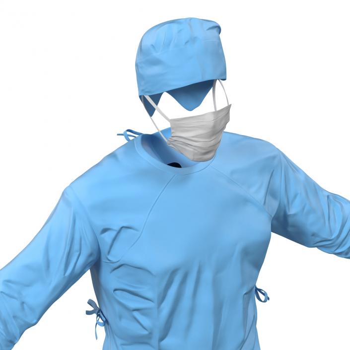 3D Surgeon Dress 10