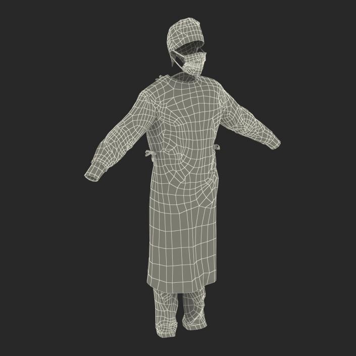 3D Surgeon Dress 10