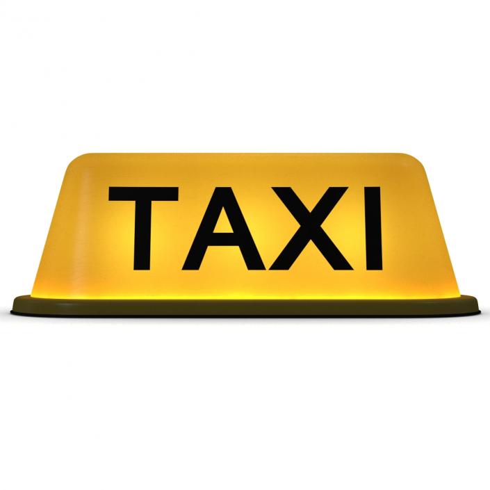 3D model Taxi Light