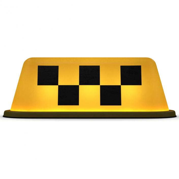 3D model Taxi Light