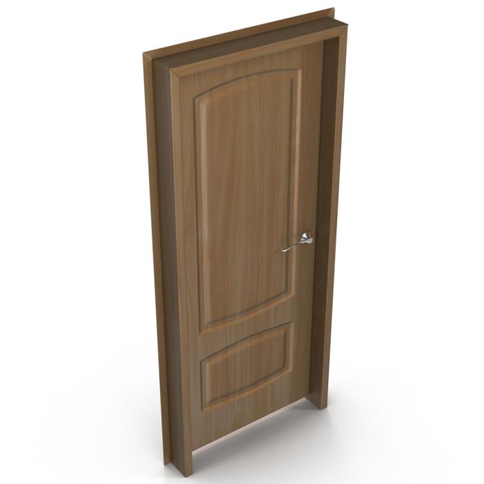 Solid Wooden Door 3D