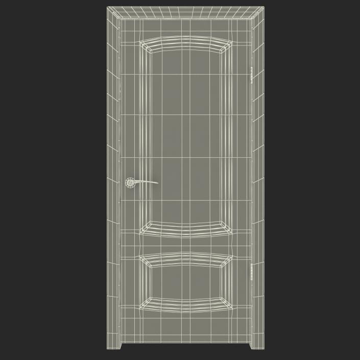 Solid Wooden Door 3D