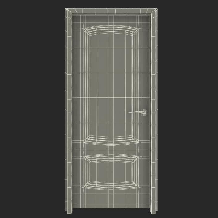 Solid Wooden Door 3D