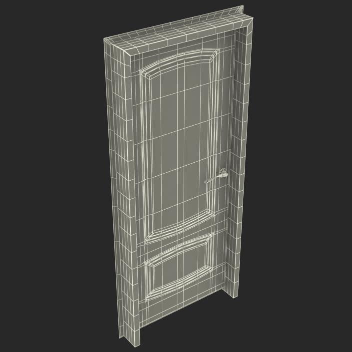 Solid Wooden Door 3D