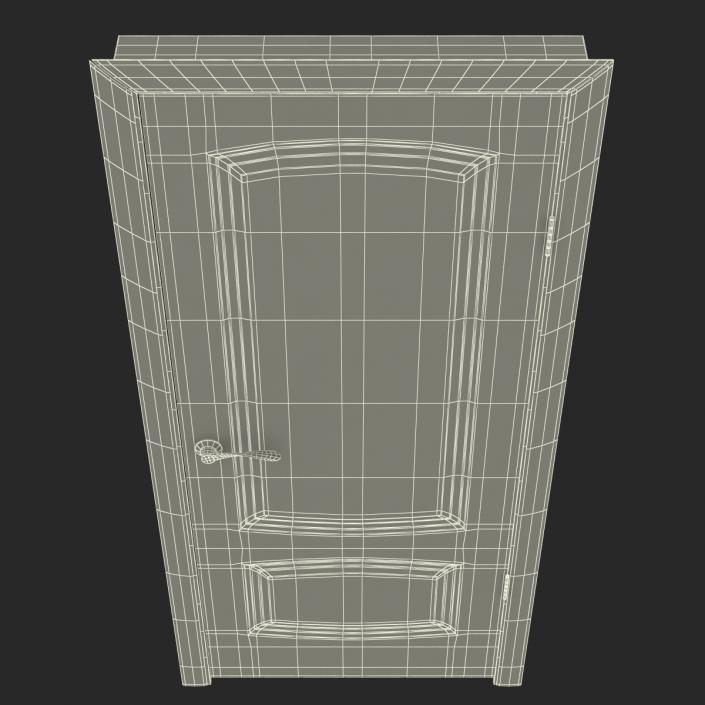 Solid Wooden Door 3D